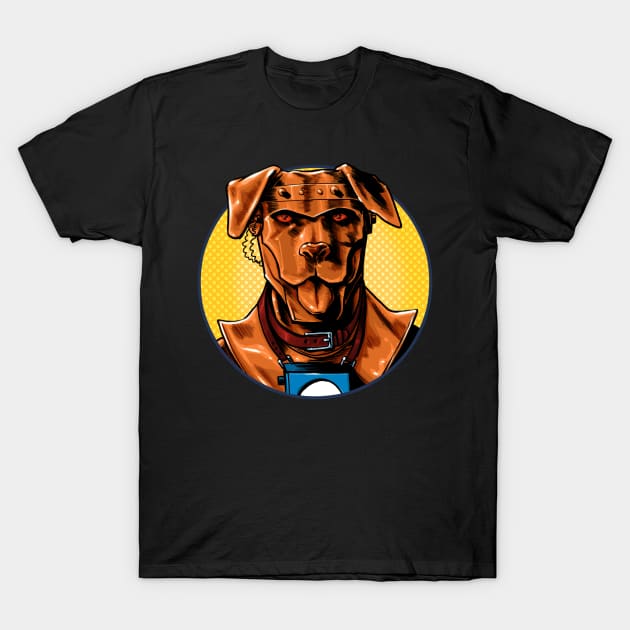 Robot Mutt T-Shirt by ThirteenthFloor